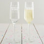 Personalised Mother Of The Bride Wedding Glass, thumbnail 5 of 8