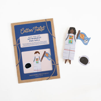Make Your Own Astronaut Peg Doll, 5 of 6