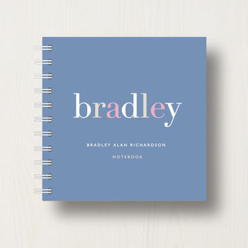 Personalised Small Notebook, 6 of 10