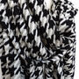 Houndstooth Warm Winter Personalised Scarf, thumbnail 4 of 11