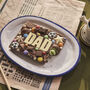 Medium Dad Chocolate Slab Choice Of Toppings, thumbnail 1 of 8