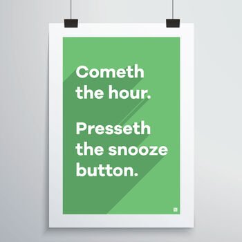 Snooze Print, 5 of 12