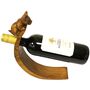 Carved Wooden Wine Holder Cat, thumbnail 4 of 5