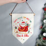 Personalised ‘Santa Please Stop Here’ Christmas Banner, thumbnail 3 of 4
