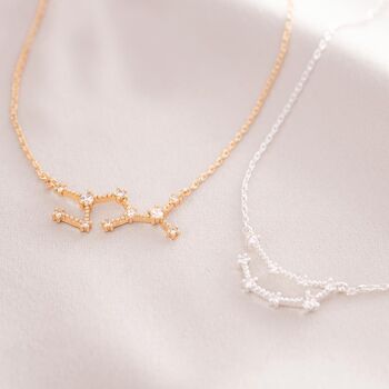 Zodiac Crystal Constellation Personalised Necklace, 2 of 6