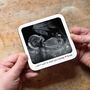 Personalised Baby Scan Coaster, thumbnail 1 of 5