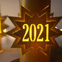 New Year 2022 Star Lantern, thumbnail 2 of 5
