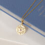 Supernova And Iolite 18ct Gold Vermeil Plated Pendant, thumbnail 5 of 6