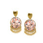Statement Gold Plated Drop Dangle Earrings, thumbnail 2 of 2