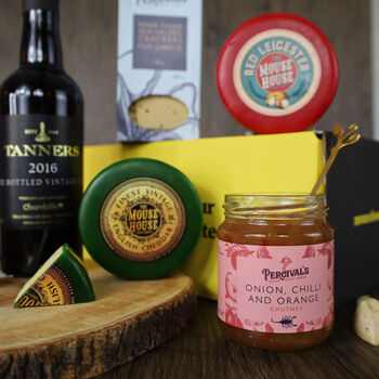 Traditional Cheese And Port Hamper, 2 of 4