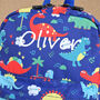 Personalised Kids Dinosaur Backpack, thumbnail 3 of 6