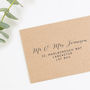 Greenery Botanical Save The Date Wooden Magnet, thumbnail 5 of 5