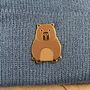 Capybara Pin Badge, thumbnail 3 of 5