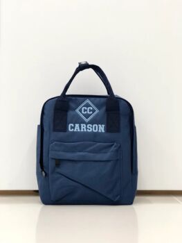 Personalised Twin Handle Mini Square Backpack, 9 of 12