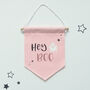 Hey Boo Banner Cute Halloween Decor, thumbnail 1 of 2