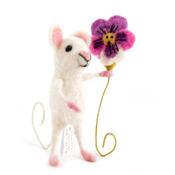 Mouse With Pansy, 2 of 12