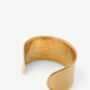 Golden Muse Chunky Cuff Bangle, thumbnail 4 of 5