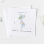 New Baby Card For Boys, Christening Card Boys ..V2a1, thumbnail 1 of 6