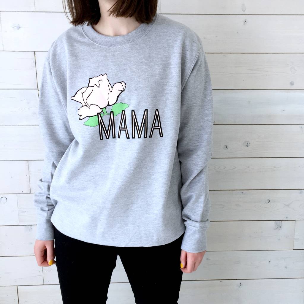 mama to the goodest puppers sweatshirt