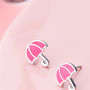 Umbrella Stud Earrings, thumbnail 1 of 2