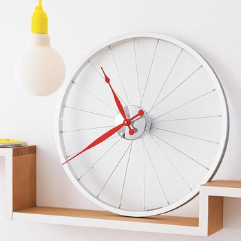 Cyclists Bike Clock And Cufflinks Set, 3 of 6