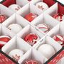 Decorations Storage Box Bag With 64 Modular Slots, thumbnail 7 of 12