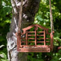 Personalised Wooden Garden Swing Bird Feeder, thumbnail 5 of 7