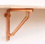 Industrial Style Copper Shelf Bracket, thumbnail 1 of 2