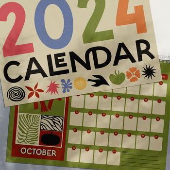 2024 Wire Bound Calendar, 11 of 12