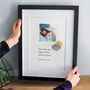 Personalised 'You Make Me Happy' Photo Print For Baby, thumbnail 1 of 6