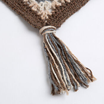 Granny Annie Squares Scarf Crochet Kit Woodland, 4 of 9