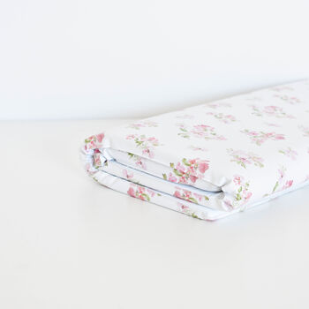 Rose Floral Baby Travel Changing Mat, 4 of 4