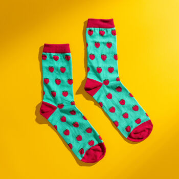 Persona Stupendous Strawberry Socks, 4 of 4