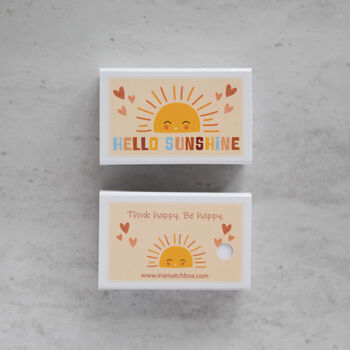 Hello Sunshine Mindfulness Gift In A Matchbox, 5 of 8