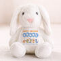 Personalised Birthday Bunny Animal Balloon Plush, thumbnail 1 of 3