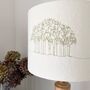 Nearly There Trees Embroidered Lampshade, thumbnail 4 of 5