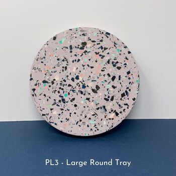 Round Tray Planet Landscape Large Coasters, 5 of 12