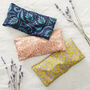 Handmade Sari Silk Weighted Aromatherapy Eye Pillow, thumbnail 1 of 11