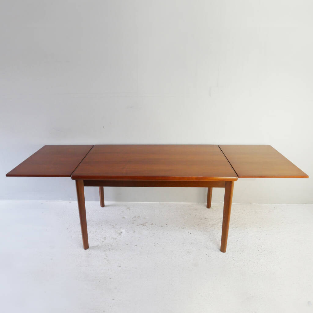 Mid Century Modern Danish Dining Table By Am Mobler, 1 of 9