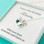 Personalised 60th Birthday Necklace With Heart, thumbnail 1 of 6