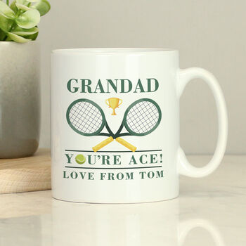 Personalised You're Ace Tennis Mug, 2 of 5