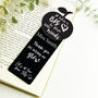 Personalised Apple Teacher Bookmarks Two Designs, thumbnail 2 of 7
