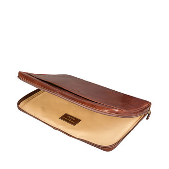 Luxury Italian Leather Laptop Case For Macbook, 8 of 12