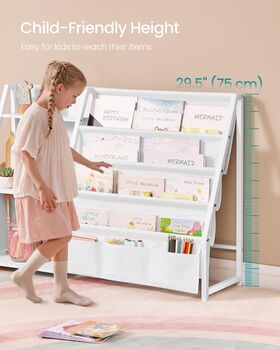 Kids Bookshelf And Toy Storage Organiser, 5 of 6