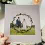 Personalised 1st Paper Anniversary Embroidered Photo, thumbnail 5 of 9