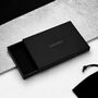 Personalised Leather Rfid Safe Car Key Fob Pouch, thumbnail 5 of 5