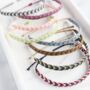 Handmade Woven Macrame Waterproof String Bracelet, thumbnail 2 of 10