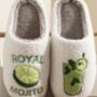 Its Spritz O Clock Embroidered Slippers, thumbnail 5 of 9