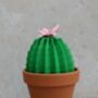 Origami Paper Cactus Plant With Flower, thumbnail 3 of 7