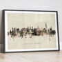 Isle Of Wight Skyline Cityscape Art Print, thumbnail 12 of 12